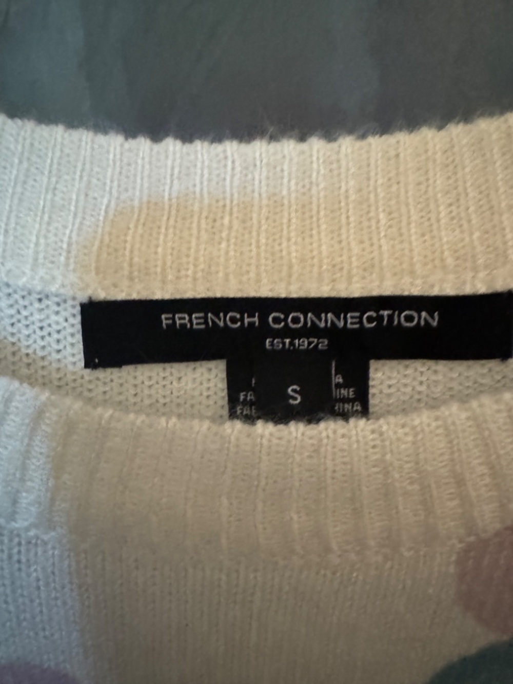 French Connection Rose Short Sleeve Sweater - Picture 2 of 3